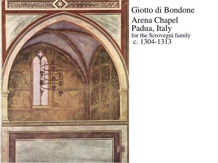 giotto di bondone arena chapel padua italy for the scrovegni family c 1304 1313