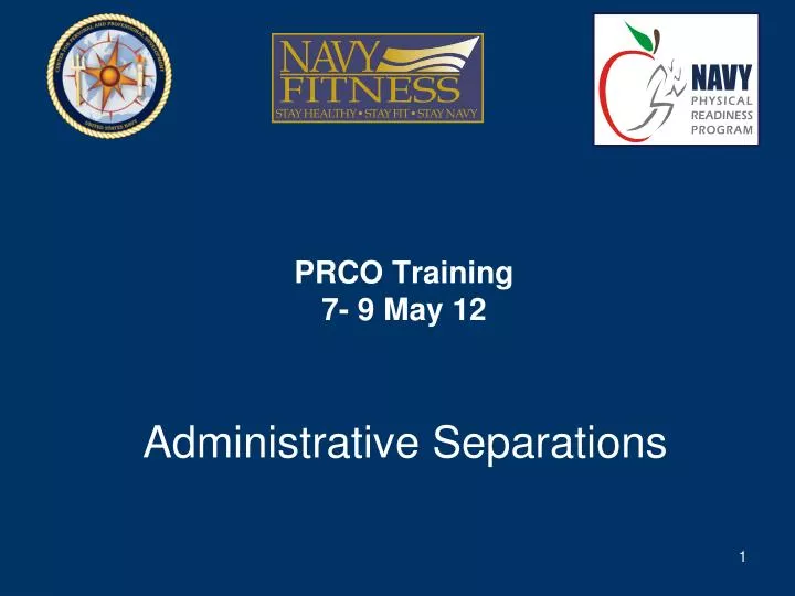 prco training 7 9 may 12