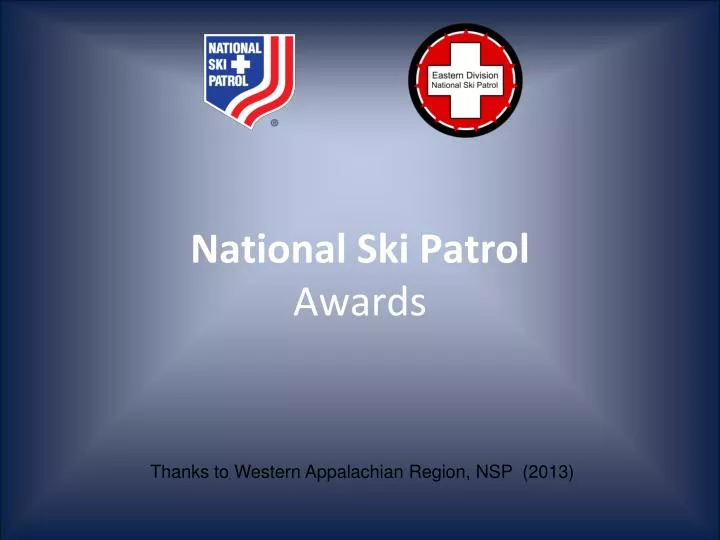 national ski patrol awards
