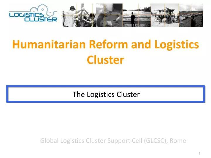 global logistics cluster support cell glcsc rome