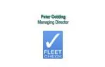 Peter Golding Managing Director - slide 1