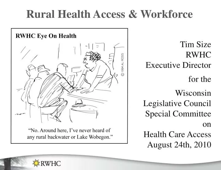 rural health access workforce
