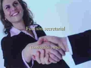 funci n secretarial