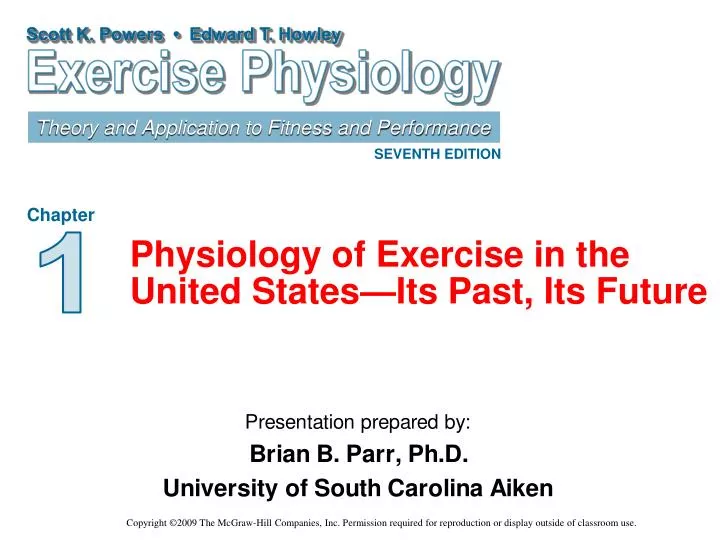 physiology of exercise in the united states its past its future