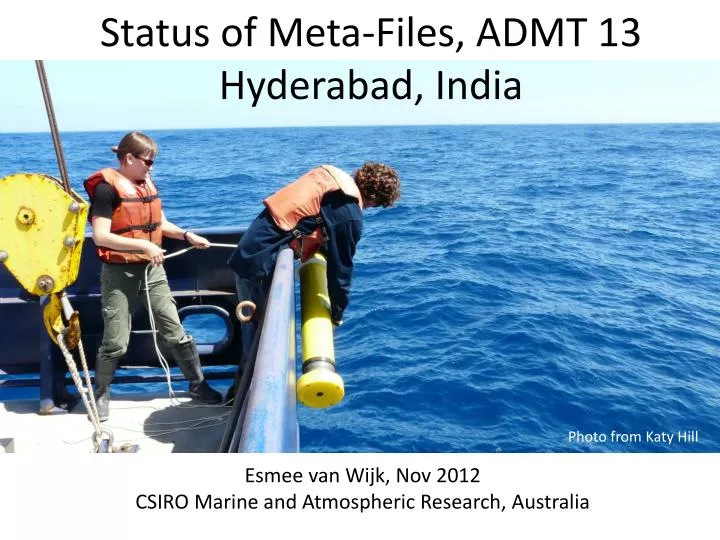 status of meta files admt 13 hyderabad india