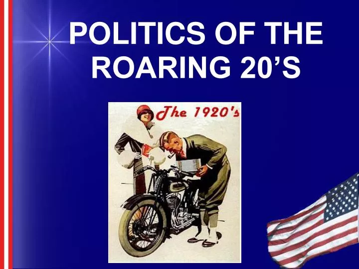politics of the roaring 20 s