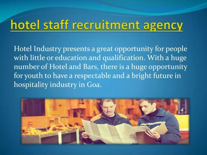 hotel staff recruitment agency