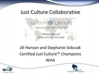 Just Culture Collaborative