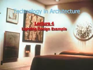 Technology in Architecture