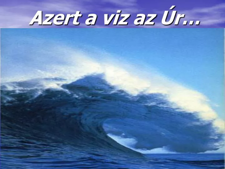 azert a viz az r