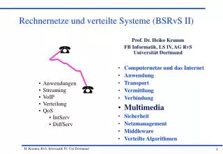 prof dr heiko krumm fb informatik ls iv ag rvs universit t dortmund