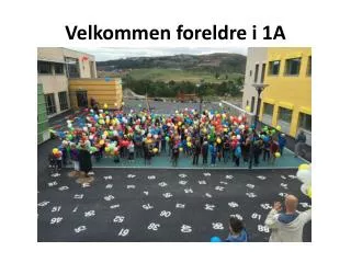 velkommen foreldre i 1a