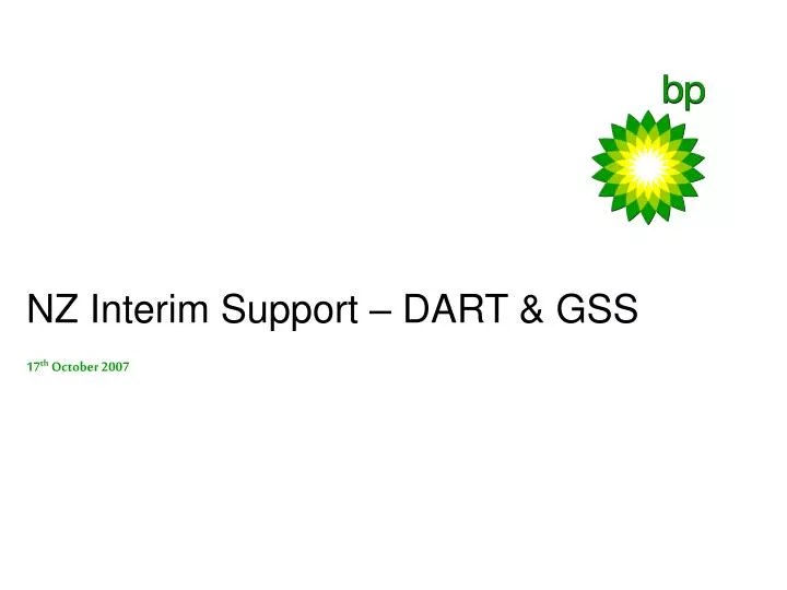 nz interim support dart gss