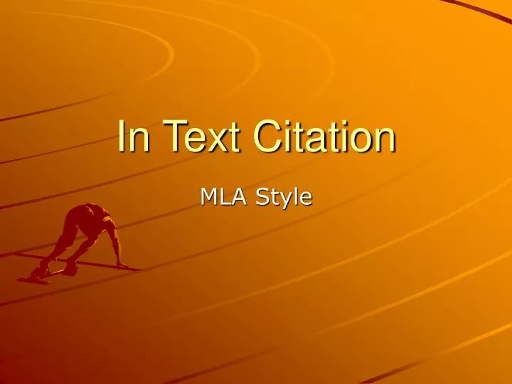 in text citation