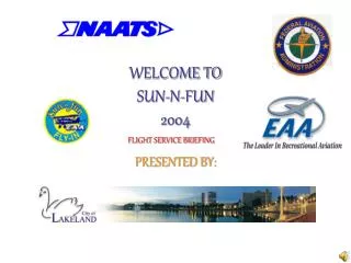 WELCOME TO SUN-N-FUN 2004