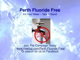 Perth Fluoride Free
