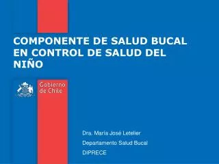 componente de salud bucal en control de salud del ni o