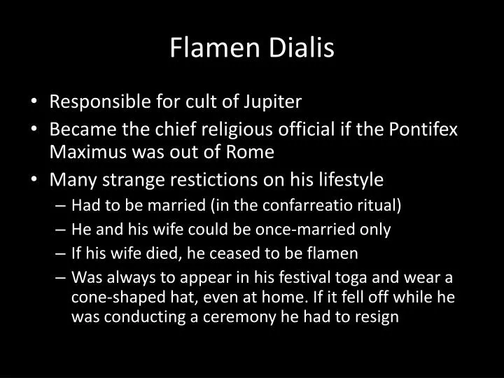 flamen dialis