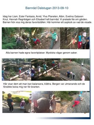 barnr d dalstugan 2013 09 10