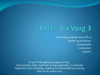forts fra vprg 3