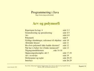 arv og polymorfi