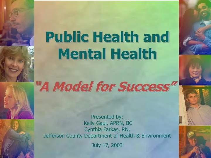 public health and mental health