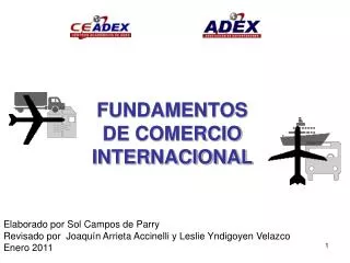 fundamentos de comercio internacional