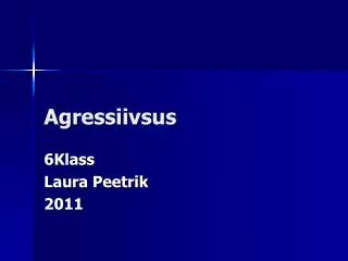 agressiivsus