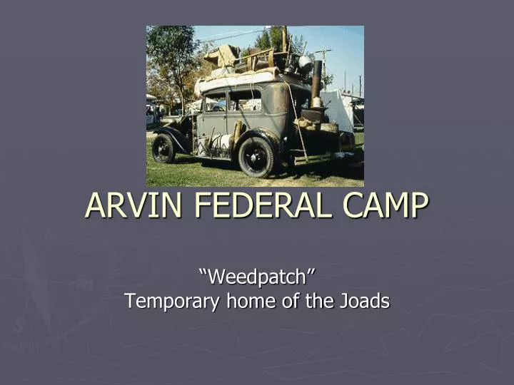arvin federal camp