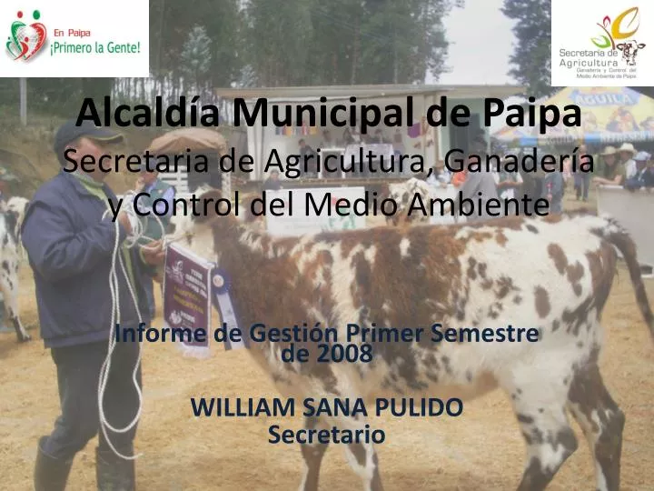 alcald a municipal de paipa secretaria de agricultura ganader a y control del medio ambiente