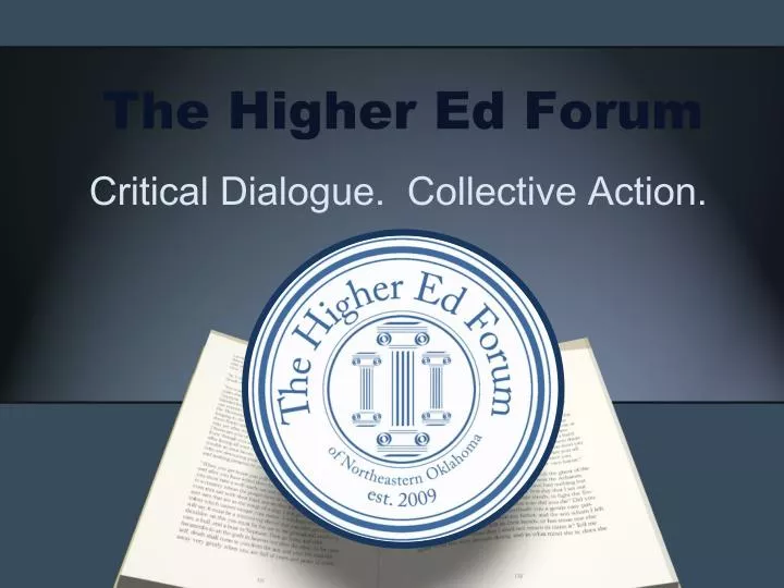 the higher ed forum