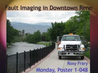 Fault Imaging in Downtown Reno