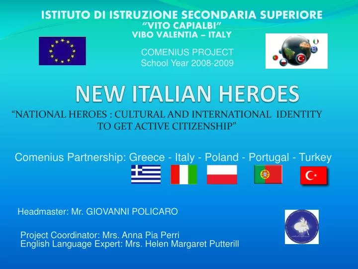 new italian heroes