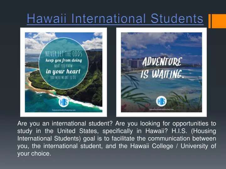 hawaii international students