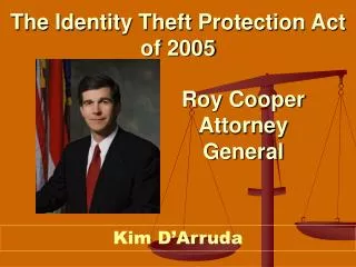 The Identity Theft Protection Act of 2005