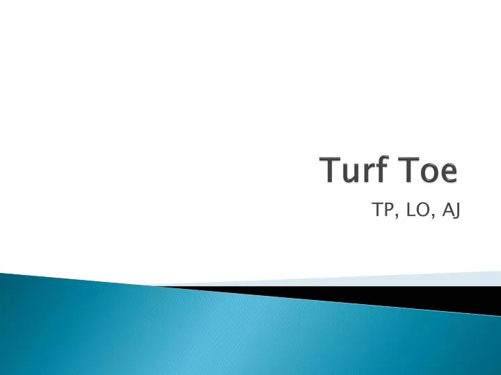 turf toe