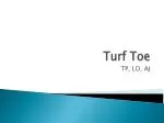 Turf Toe - slide 1
