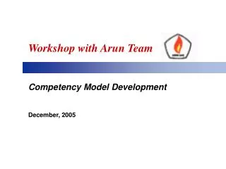 Workshop with Arun Team