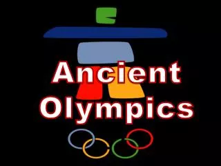 Ancient Olympics