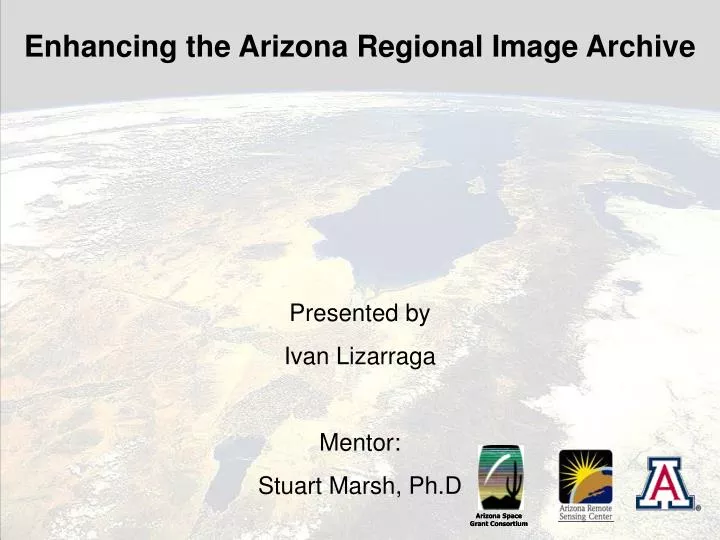 enhancing the arizona regional image archive interface