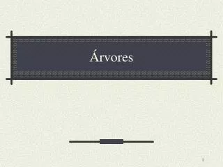 rvores
