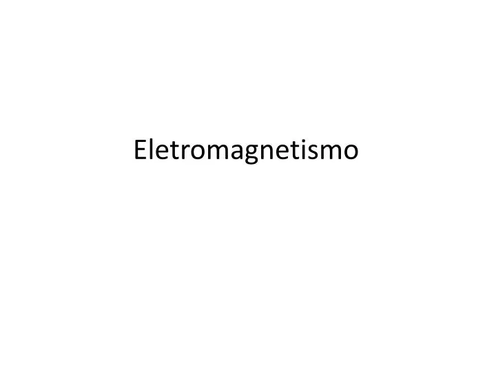 eletromagnetismo