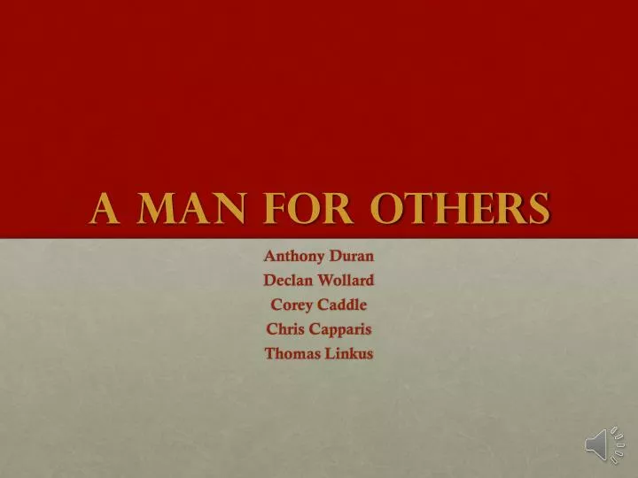a man for others