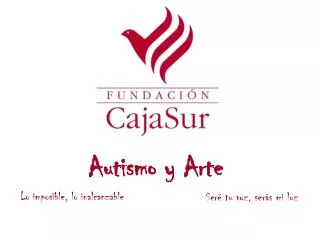 Fundación CajaSur | El autismo desde el arte