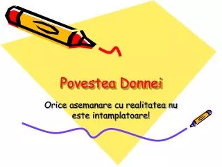 povestea donnei