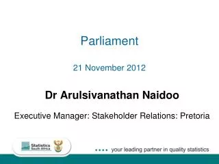 Parliament 21 November 2012