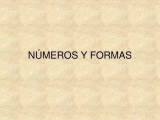 n meros y formas