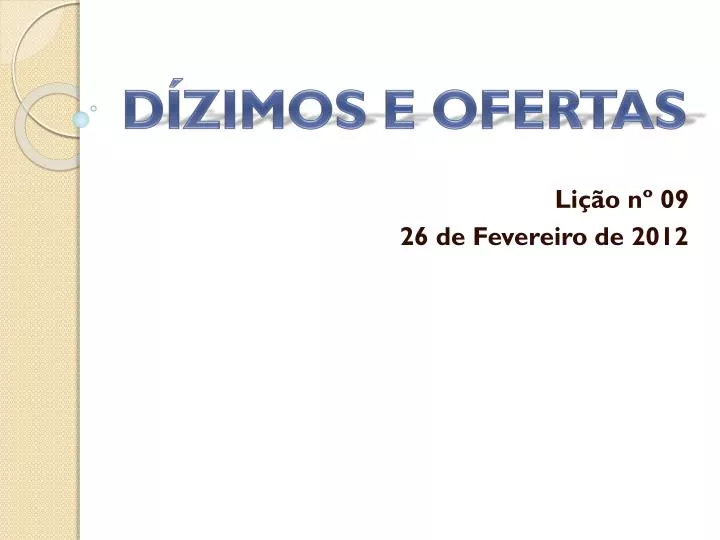 d zimos e ofertas