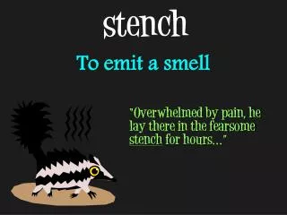 stench