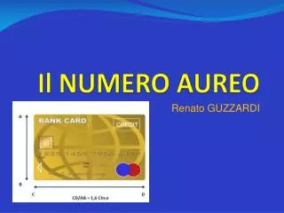 il numero aureo